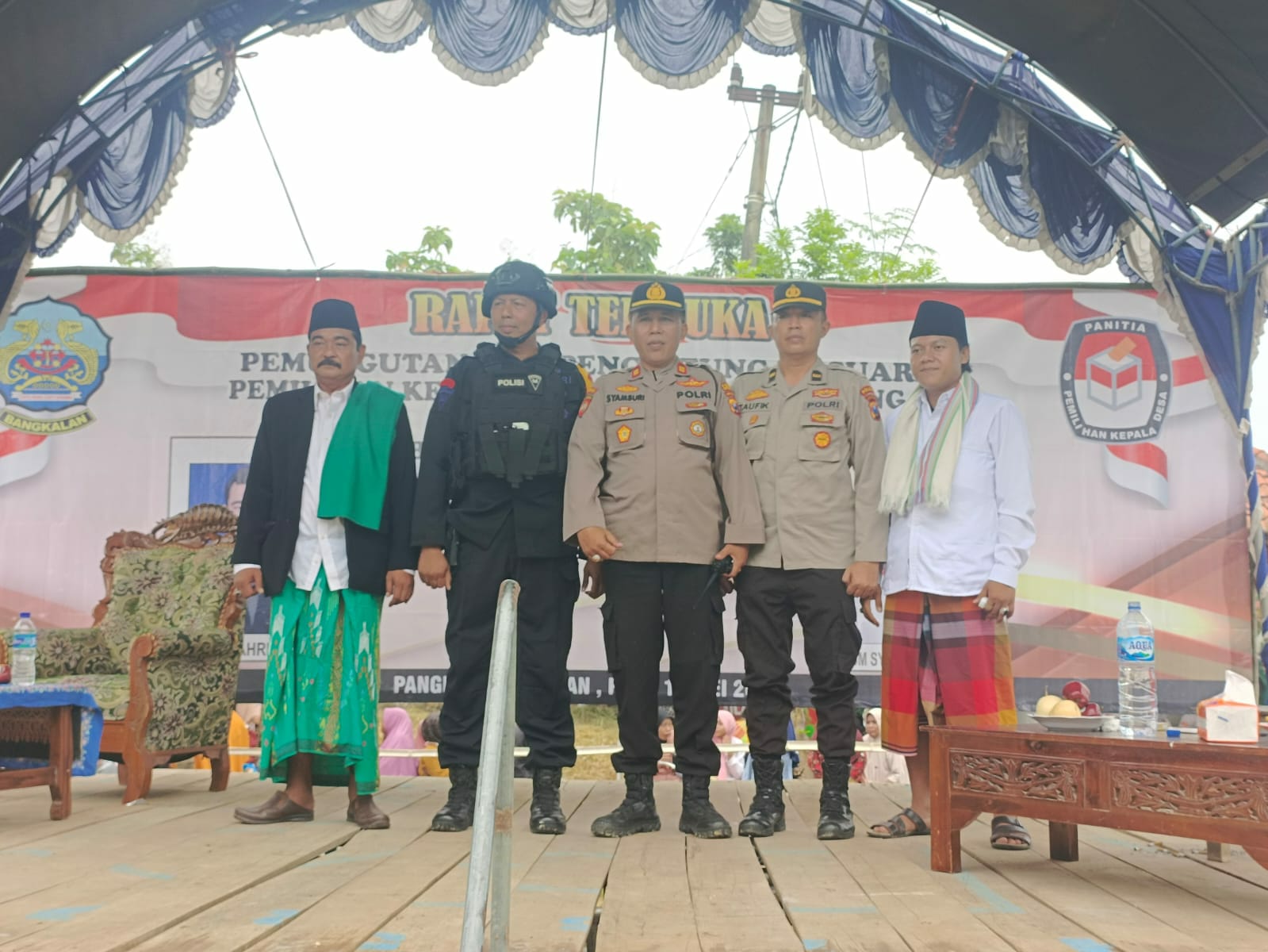 PILKADES Di Desa Pangeran Gedungan Kec Blega Kab Bangkalan Di Menangkan Cakades Nomer Urut 1(Satu) Yaitu Bapak Bahri