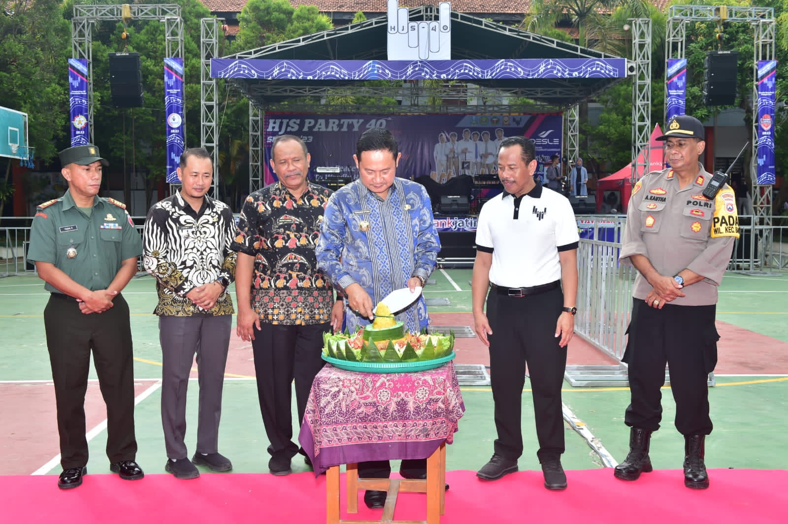 Hadiri Syukuran HJS ke-40, Bupati Apresiasi Prestasi SMA Negeri 1 Babat