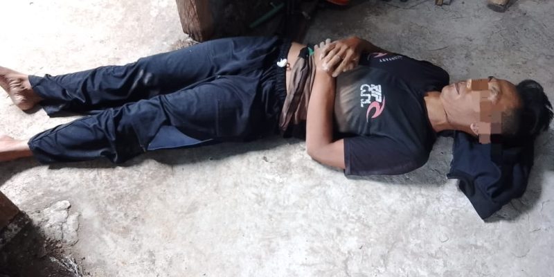 Warga Desa Sendang Coyo Kecamatan Lasem, Di Ketahui Meninggal Dunia Karena Bunuh Diri.