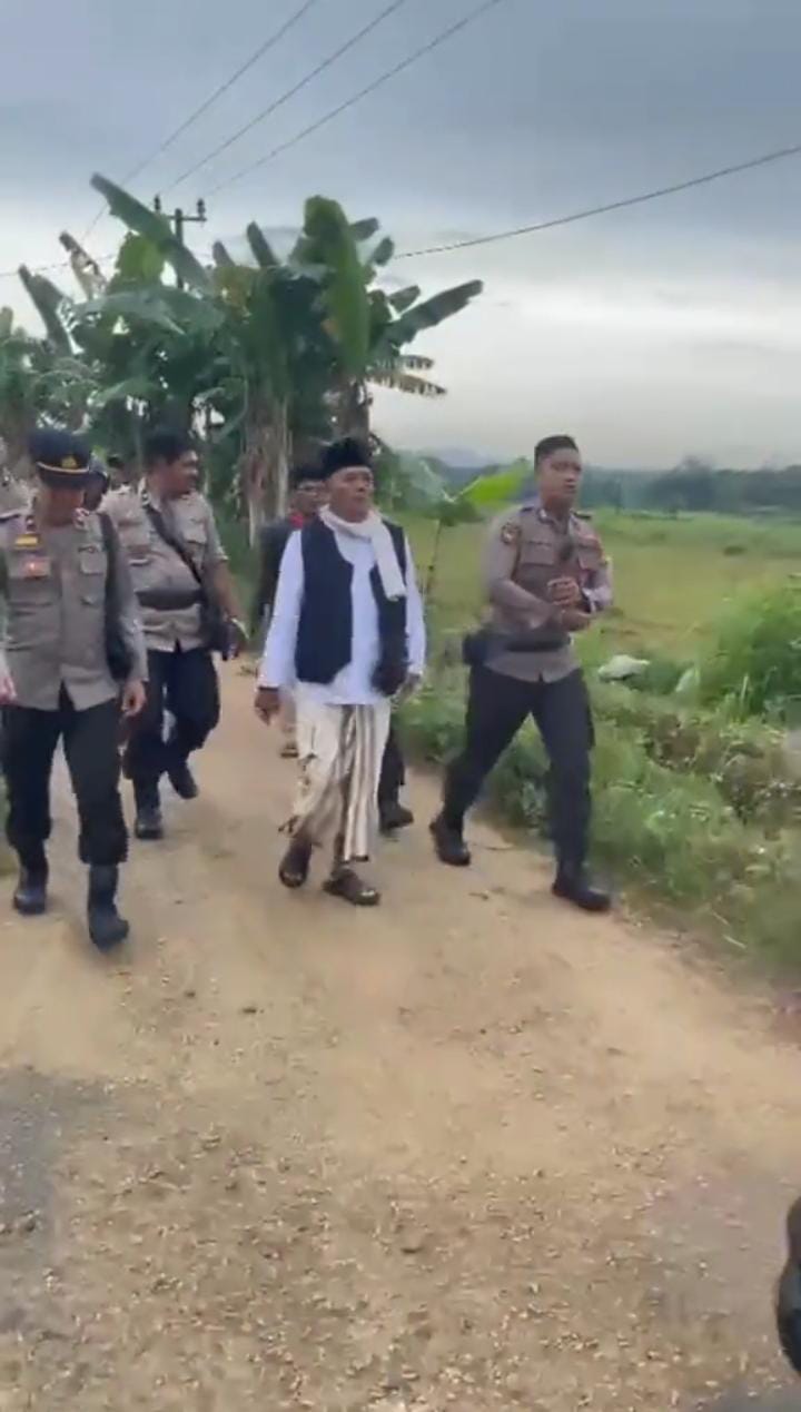 H.HASIM SUJUD SUKUR ATAS TERPILIHNYA KEPALA DESA KARANG PANASAN 