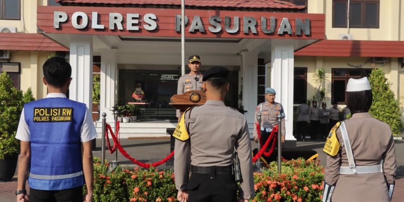 Wujudkan Harkamtibmas, Polres Pasuruan Tugaskan Ratusan Polisi Sampai Ke Tingkat RW