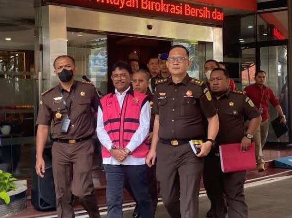 Kejagung Resmi Tetapkan Menkominfo RI Johnny G Plate Jadi Tersangka