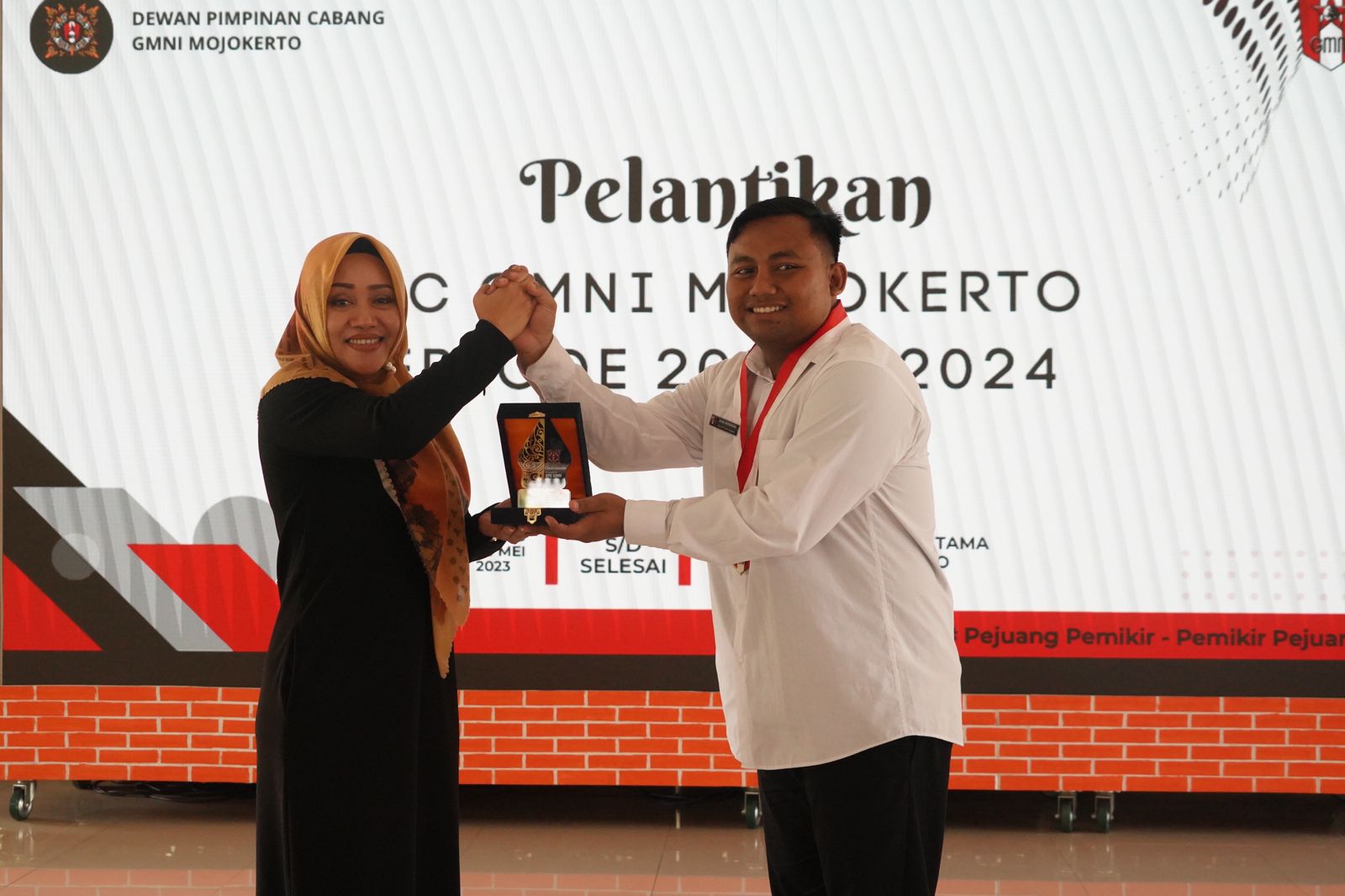 Hadiri Pelantikan DPC GMNI Mojokerto, Bupati Harap Dapat Wujudkan Kemajuan dan Kejayaan Mojokerto