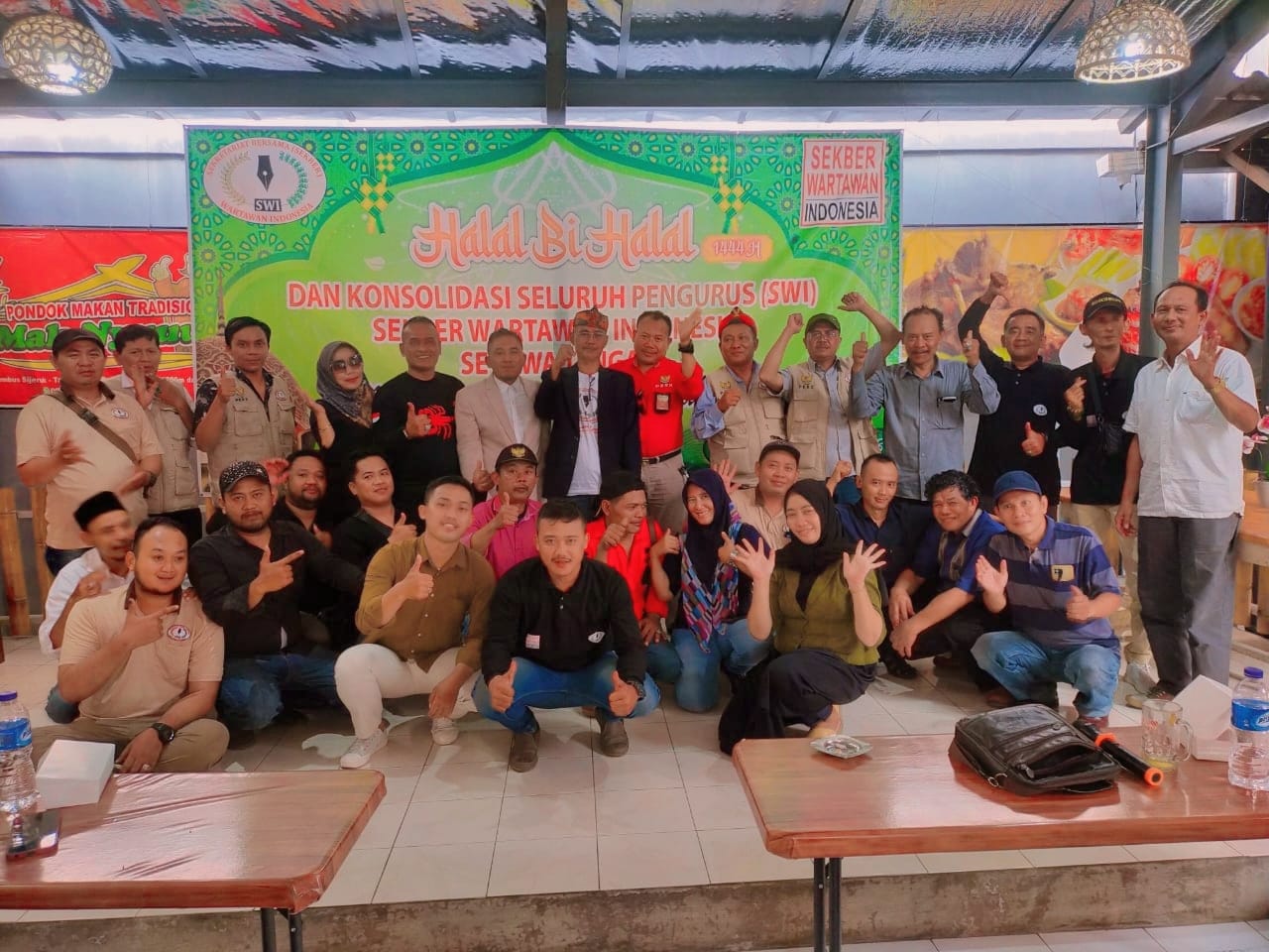 Tingkatkan Peran Dan Konsistensi Pers, SWI Jateng Gelar Halal Bihalal dan Konsolidasi Pengurus 