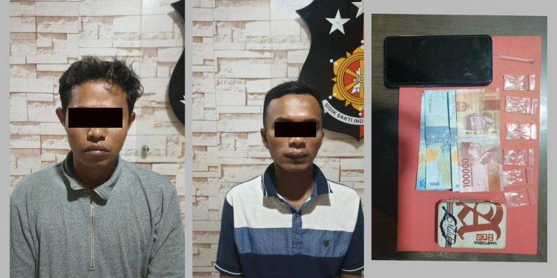 Polsek Krembangan Polres Pelabuhan Tanjung Perak, Tangkap Dua (2) Pelaku Penyalahgunaan Narkoba Beserta Barang Buktinya