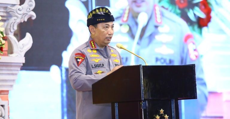 Kapolri Hadiri Acara Dharma Santi, Peringati Nyepi di Lingkungan Polri