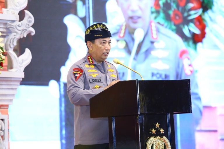 Kapolri Hadiri Acara Dharma Santi, Peringati Nyepi di Lingkungan Polri