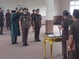 Pelaksanaan Sertijab Kasi Intel Kejari Kabupaten Bekasi Berjalan Lancar