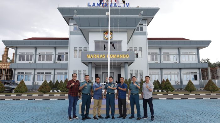 Danlantamal IV Terima Kunjungan Ditnarkoba Polda Kepri, Komitmen Bersama “Perangi Narkoba”