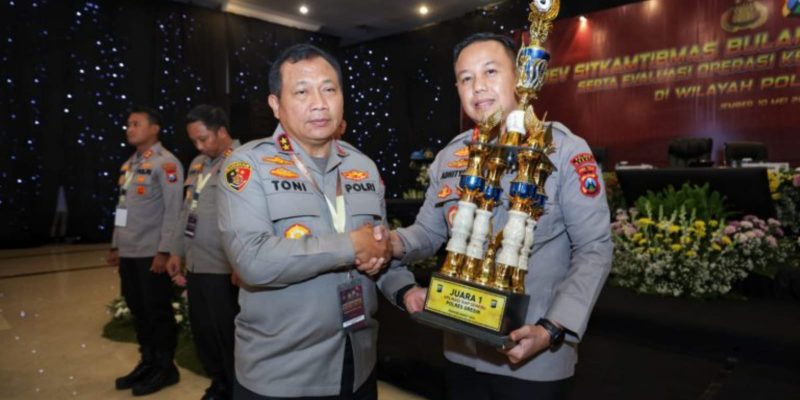 Kinerja Apik Polres Gresik Raih Peringkat 1 Siap Semeru