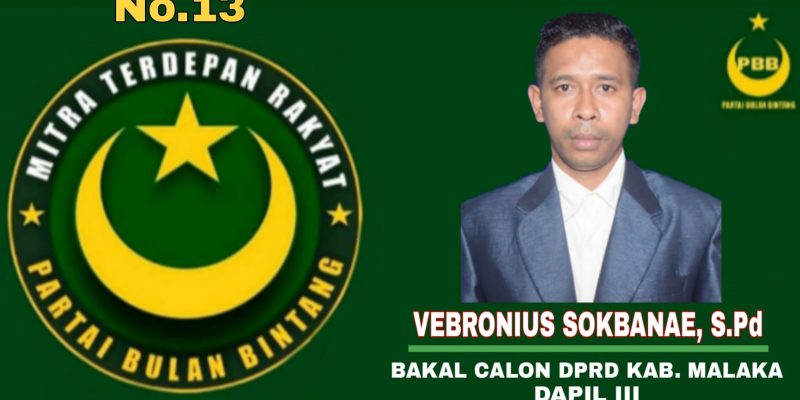 Vebronius Soko Banae Resmi Menjadi Calon DPRD Kabupaten Malaka