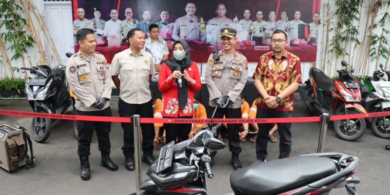 Tidak Percuma Lapor Polisi, Warga Kota Malang Ini Bahagia Motornya Yang Dicuri Telah Kembali