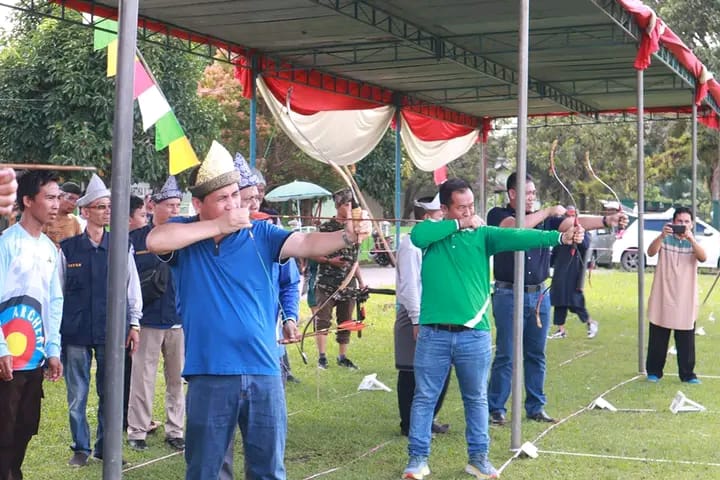 Walikota Lubuklinggau Buka Turnamen 1000 Kyai dan Santri Olahraga Memanah
