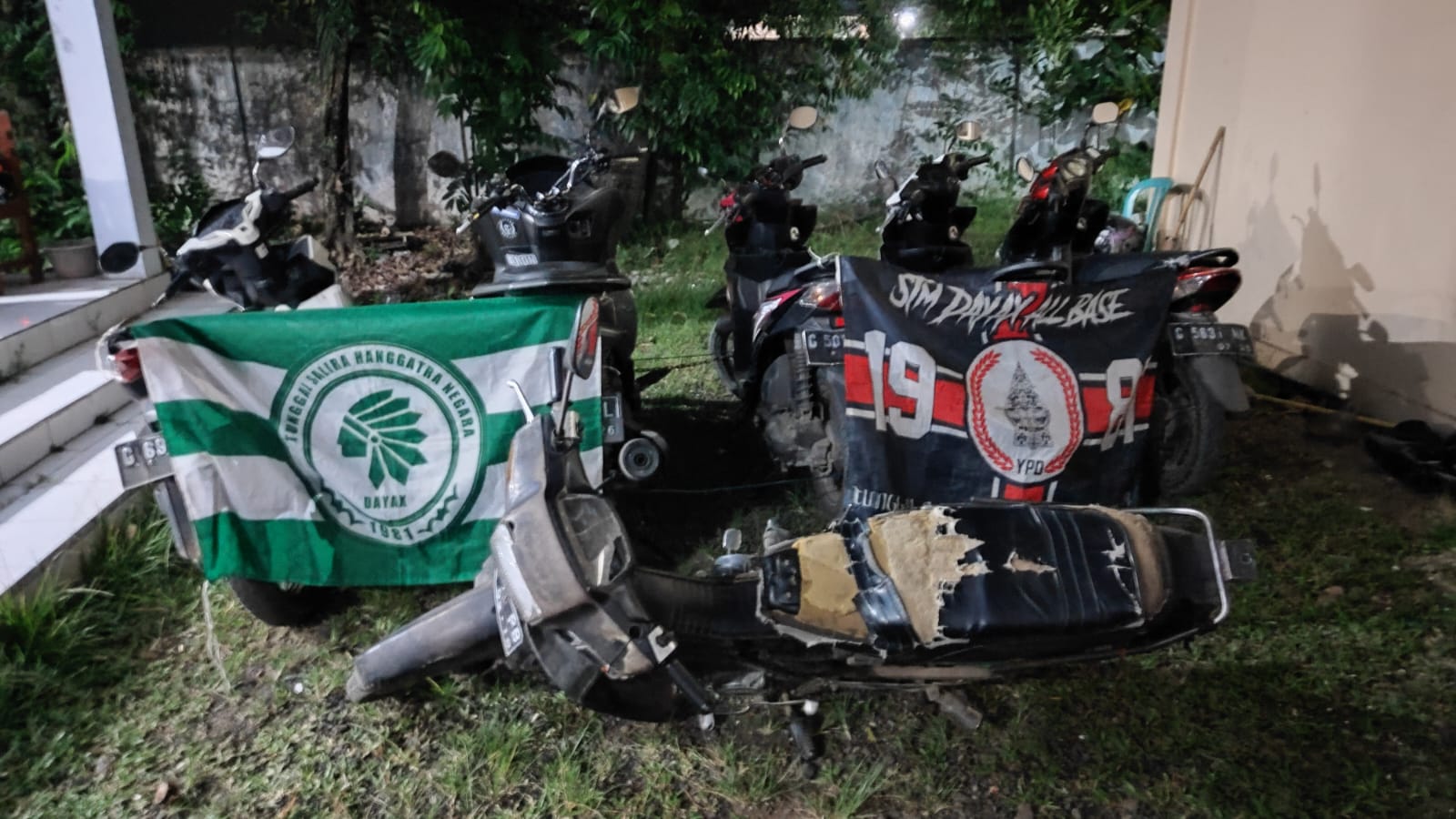 Tanggapi Laporan Masyarakat, Kumpulan Pemuda yang Nongkrong dan Mabuk-Mabukan Berhamburan Melarikan Diri