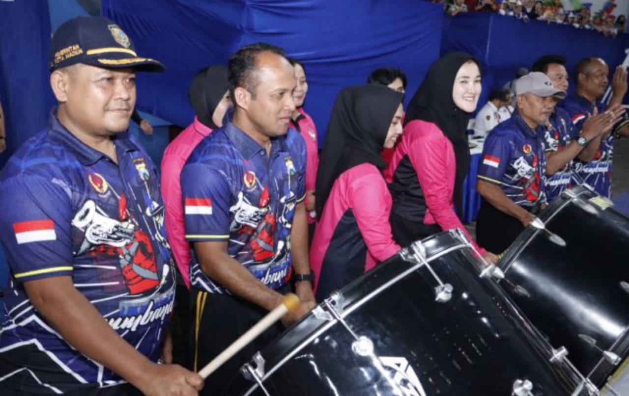 Lomba Drumband Piala Kapolres Madiun Kota Cup Tahun 2023 Sambut Hari Bhayangkara ke – 77