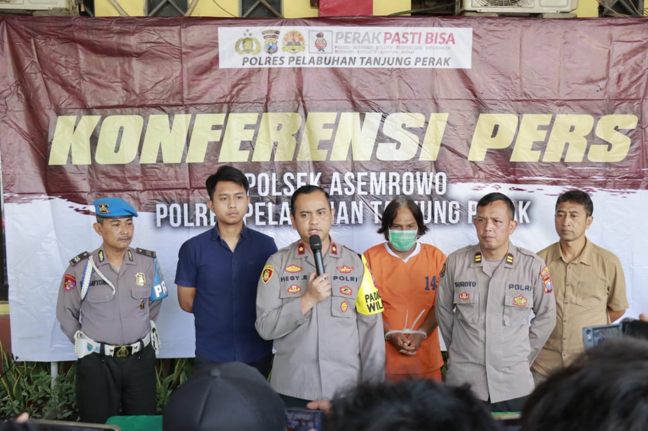 Berkat Polisi RW, Polsek Asem Rowo Polres Pelabuhan Tanjung Perak Berhasil Amankan DPO Curanmor