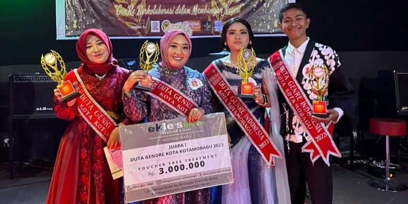 “Ukir Prestasi Raih Juara” 4 Siswa SMAN 2 Kotamobagu, Final Pemilihan Duta GenRe Se-Kota Kotamobagu 2023
