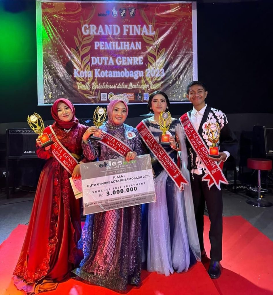 “Ukir Prestasi Raih Juara” 4 Siswa SMAN 2 Kotamobagu, Final Pemilihan Duta GenRe Se-Kota Kotamobagu 2023