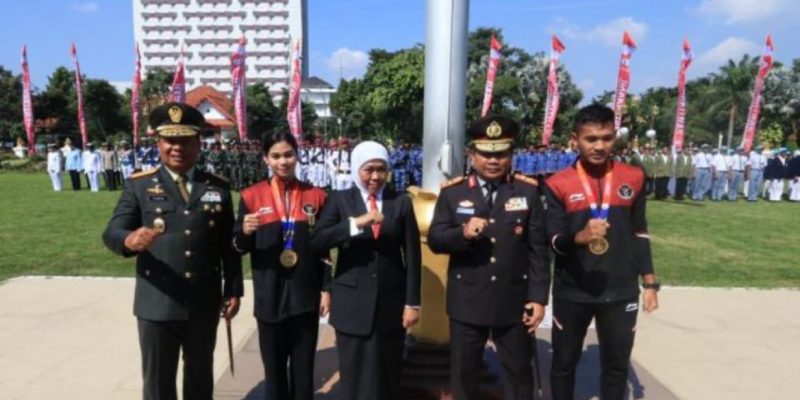Kapolda Jatim Ikuti Upacara Harkitnas ke-115 Tahun 2023 di Grahadi