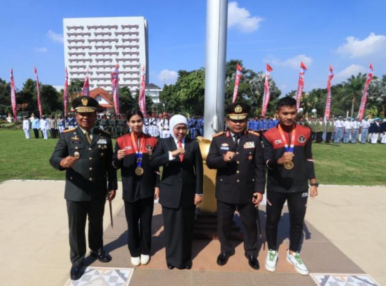 Kapolda Jatim Ikuti Upacara Harkitnas ke-115 Tahun 2023 di Grahadi
