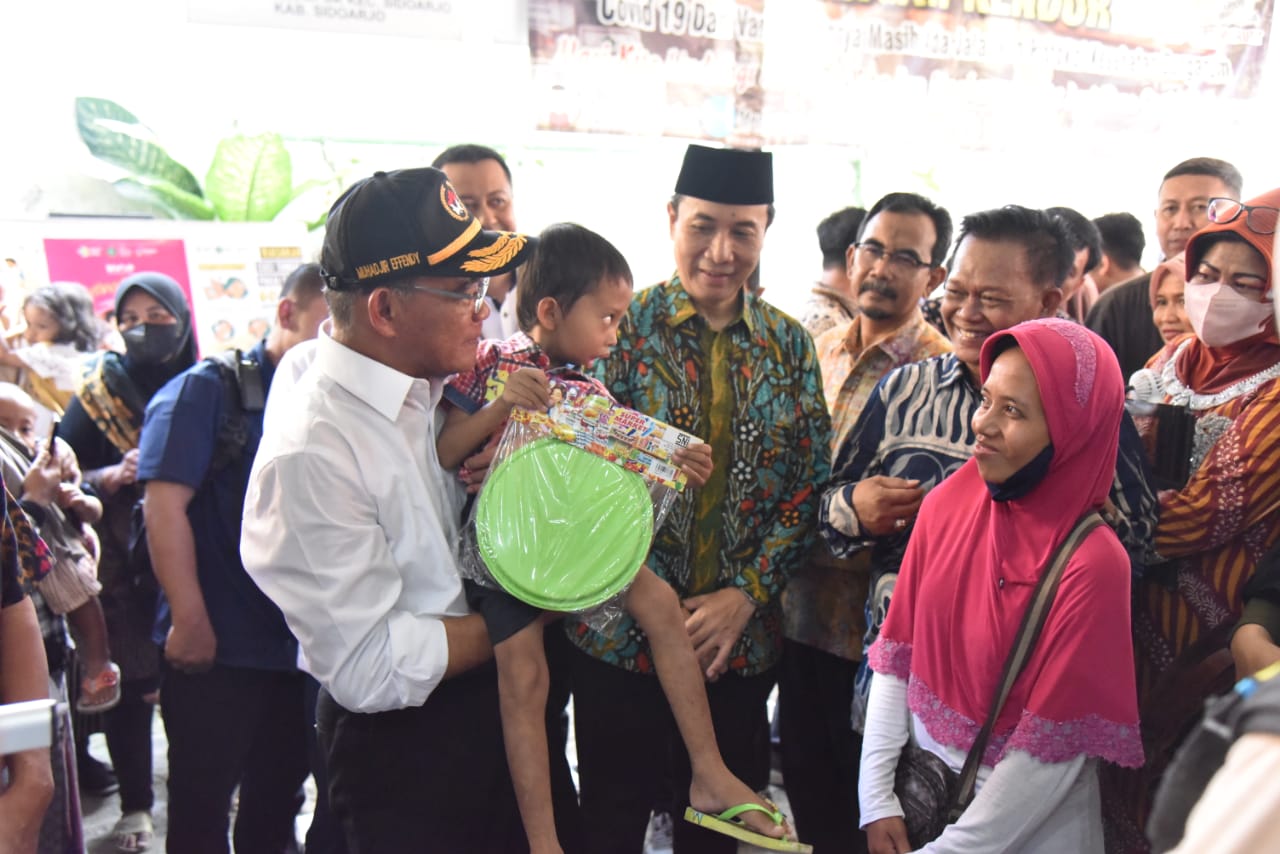 Menko PMK Muhadjir: Angka Stunting dan Kemiskinan Ekstrem di Sidoarjo dibawah Rata-rata Nasional