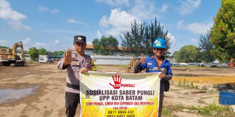 Polsek Batu Ampar Bhabinkamtibmas Sosialisasikan Saber Pungli kepada warganya