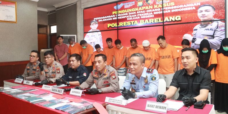 Kapolresta Barelang Perintahkan Jajarannya Tindak Tegas Para Pelaku PMI Illegal Tanpa Tebang Pilih
