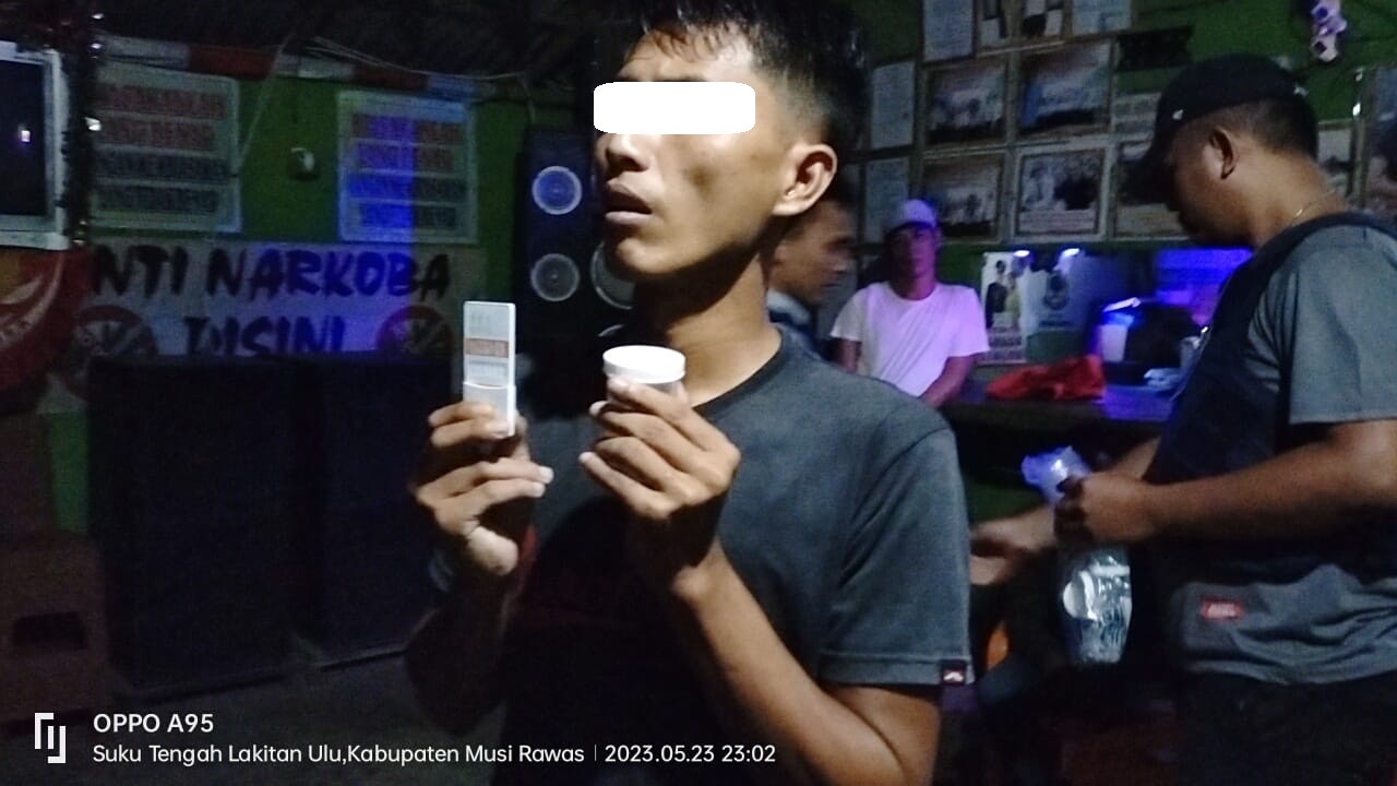BNNK Kabupaten Musi Rawas Meringkus 2 Pelaku Positif Narkoba