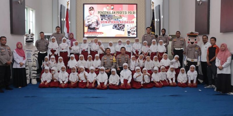 Ciptakan Kedekatan Edukatif, Polres Pasuruan Menggelar Kegiatan Polsanak (Polisi Sahabat Anak)
