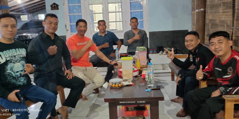 Pamter Dan Humas PSHT Silaturahmi ke Komandan Satuan Radar 222 Ploso Jombang
