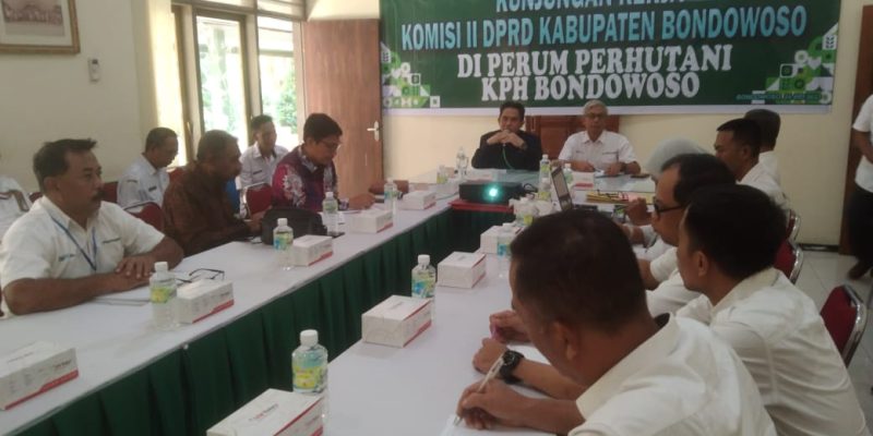 Kantor Perhutani KPH Bondowoso Kedatangan Tamu Istimewa