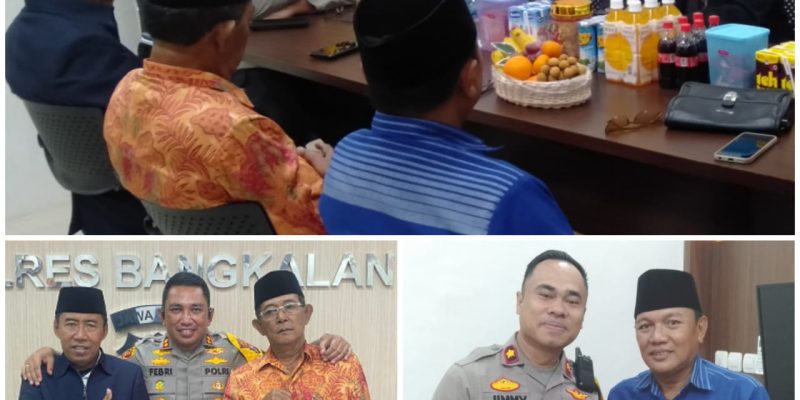 Pengurus DWP JATIM Aman/Aliansi Madura Nasional Sowan ke Kapolres Bangkalan