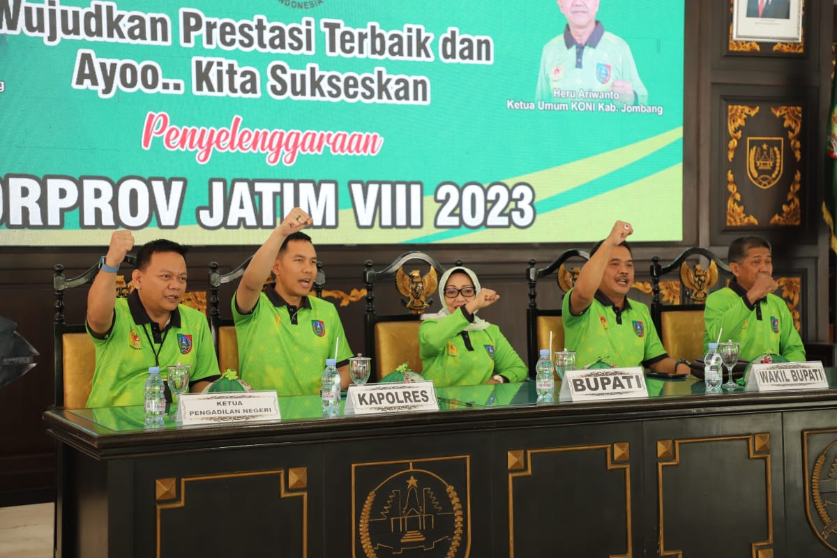 Bupati Jombang Targetkan 10 Besar Porprov VIII Jatim Tahun 2023