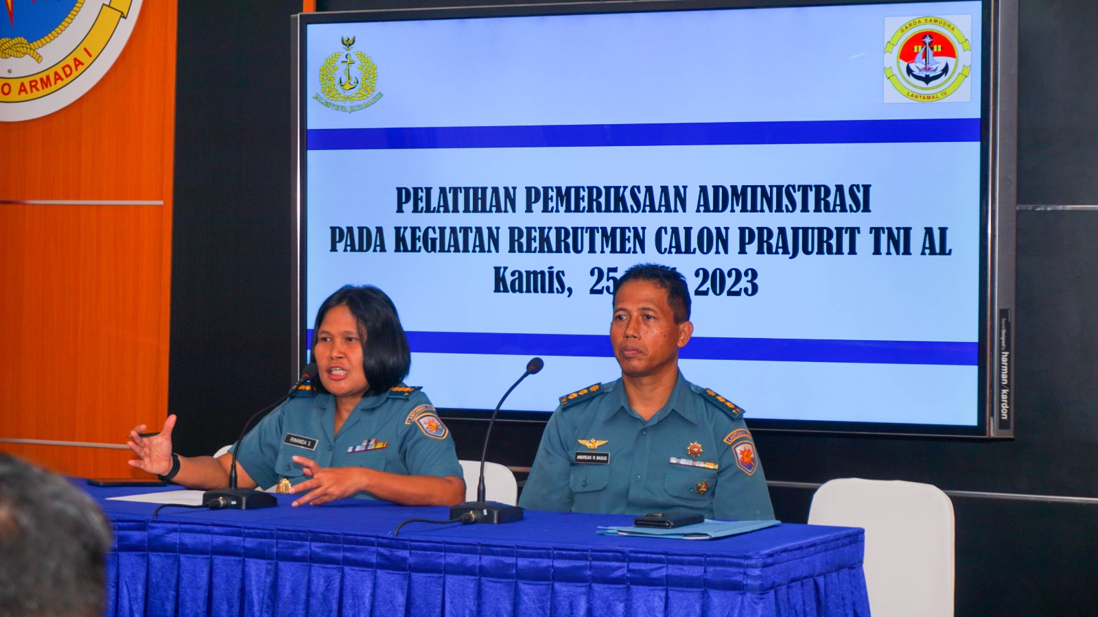 Lantamal IV Batam, Gelar Pelatihan Rekruitmen Prajurit TNI AL