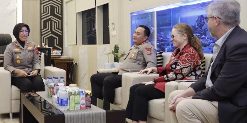 Konsulat Jenderal Australia di Surabaya Beri Apresiasi dan Sanjung Kinerja Polres Tanjungperak