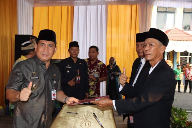 Walikota Lubuklinggau Lantik Sebanyak 79 Ketua RT Terpilih di Kecamatan Lubuklinggau Timur II