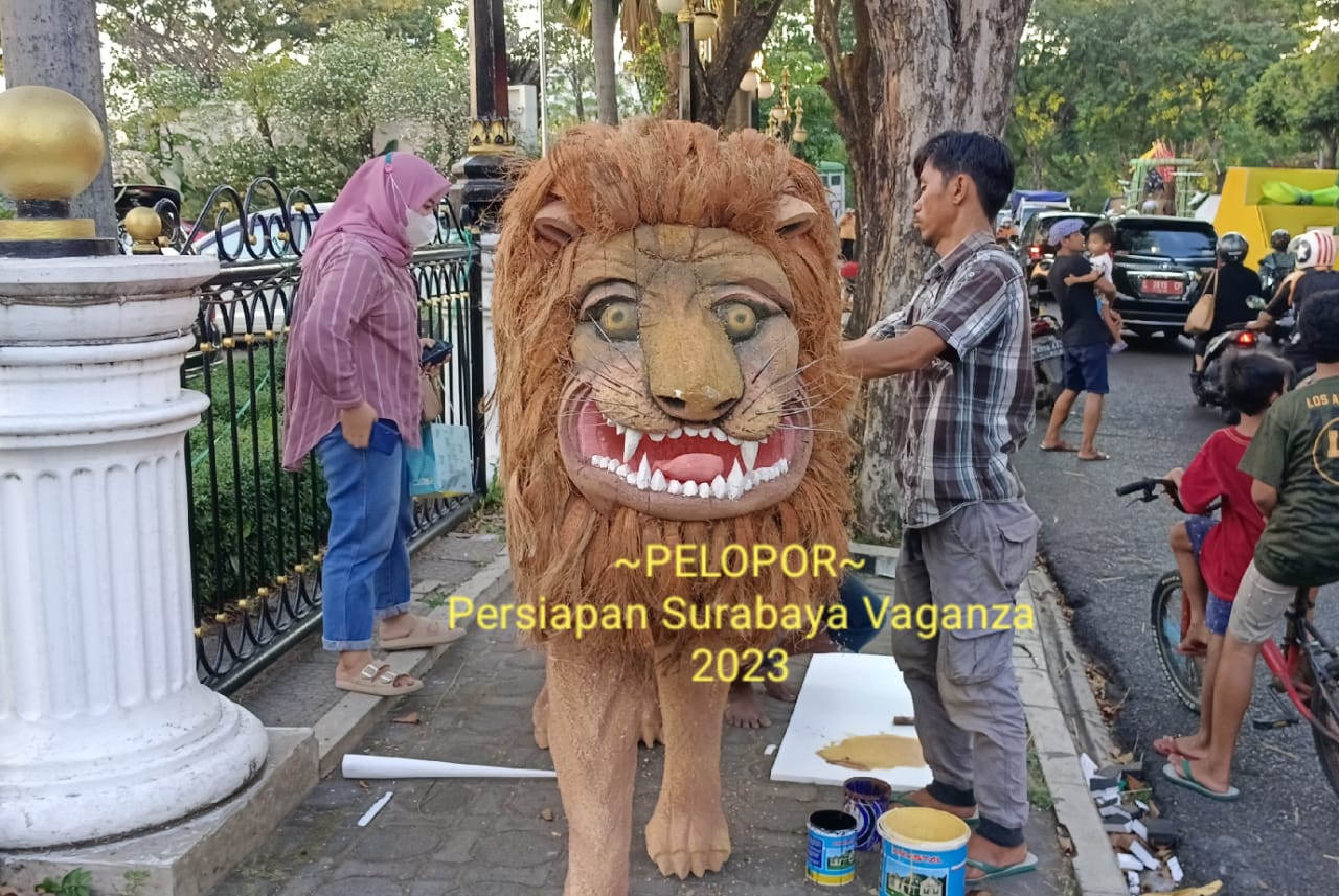 HJKS Ke – 730 – Dengan Surabaya Vaganza – Dalam Tema “Puspawarni Indonesia”