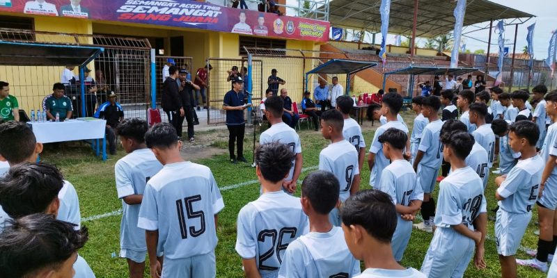 MEDCO ENERGI DAN PSS SLEMAN LATIH TALENTA MUDA SEPAK BOLA DI ACEH TIMUR.