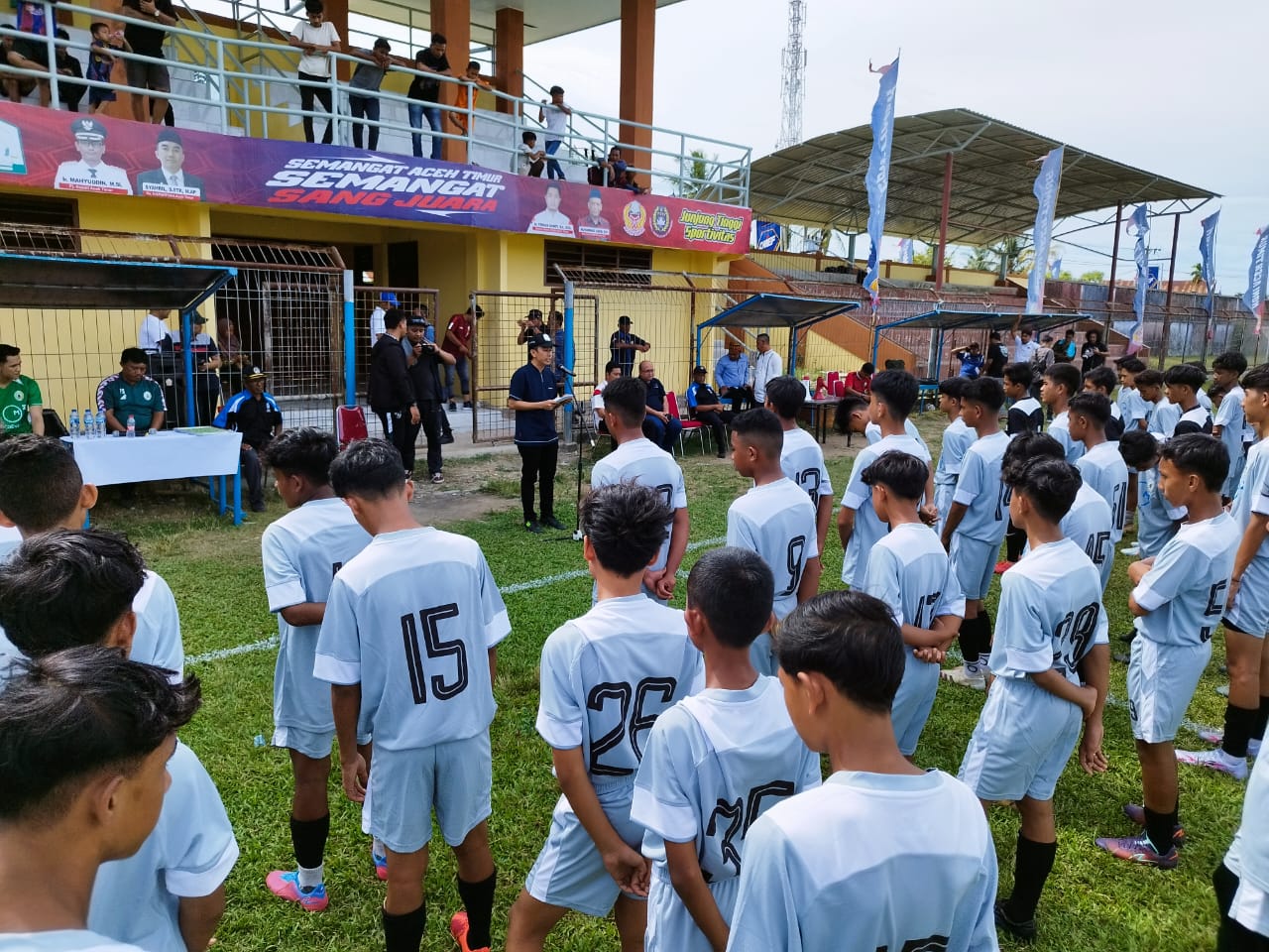 MEDCO ENERGI DAN PSS SLEMAN LATIH TALENTA MUDA SEPAK BOLA DI ACEH TIMUR.