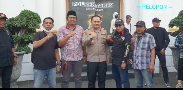 Kapolrestabes, Kombespol, Pasma Royce, Bersama 45 Elemen Masyarakat Surabaya