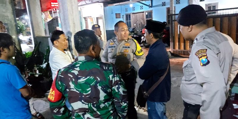 Polisi RW Berhasil Redam Kesalahpahaman Warga Dengan Puluhan Mahasiswa di Malang