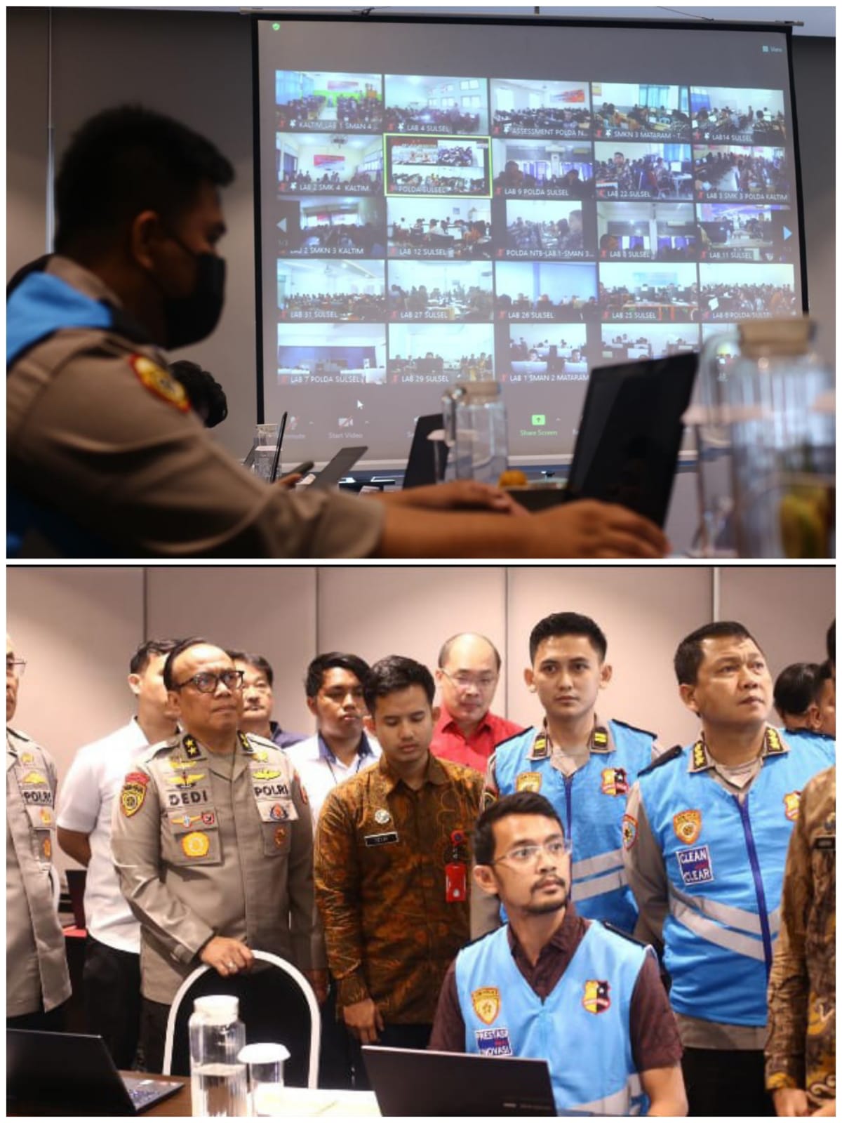 Polri Pertama Kali, Bentuk Posko Monitoring Pantau Penerimaan Anggota Secara Realtime.