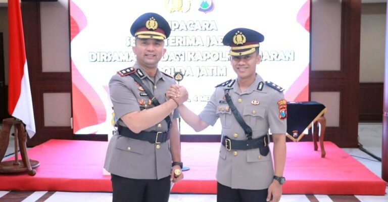 Sertijab AKBP Moh Nurhidayat di Lantik Menjadi Kapolres Jember