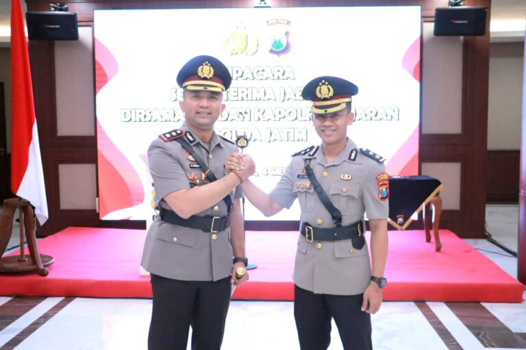 Sertijab AKBP Moh Nurhidayat di Lantik Menjadi Kapolres Jember