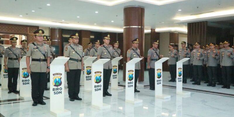 Kapolda Jatim Pimpin Sertijab PJU dan Kapolres Jajaran
