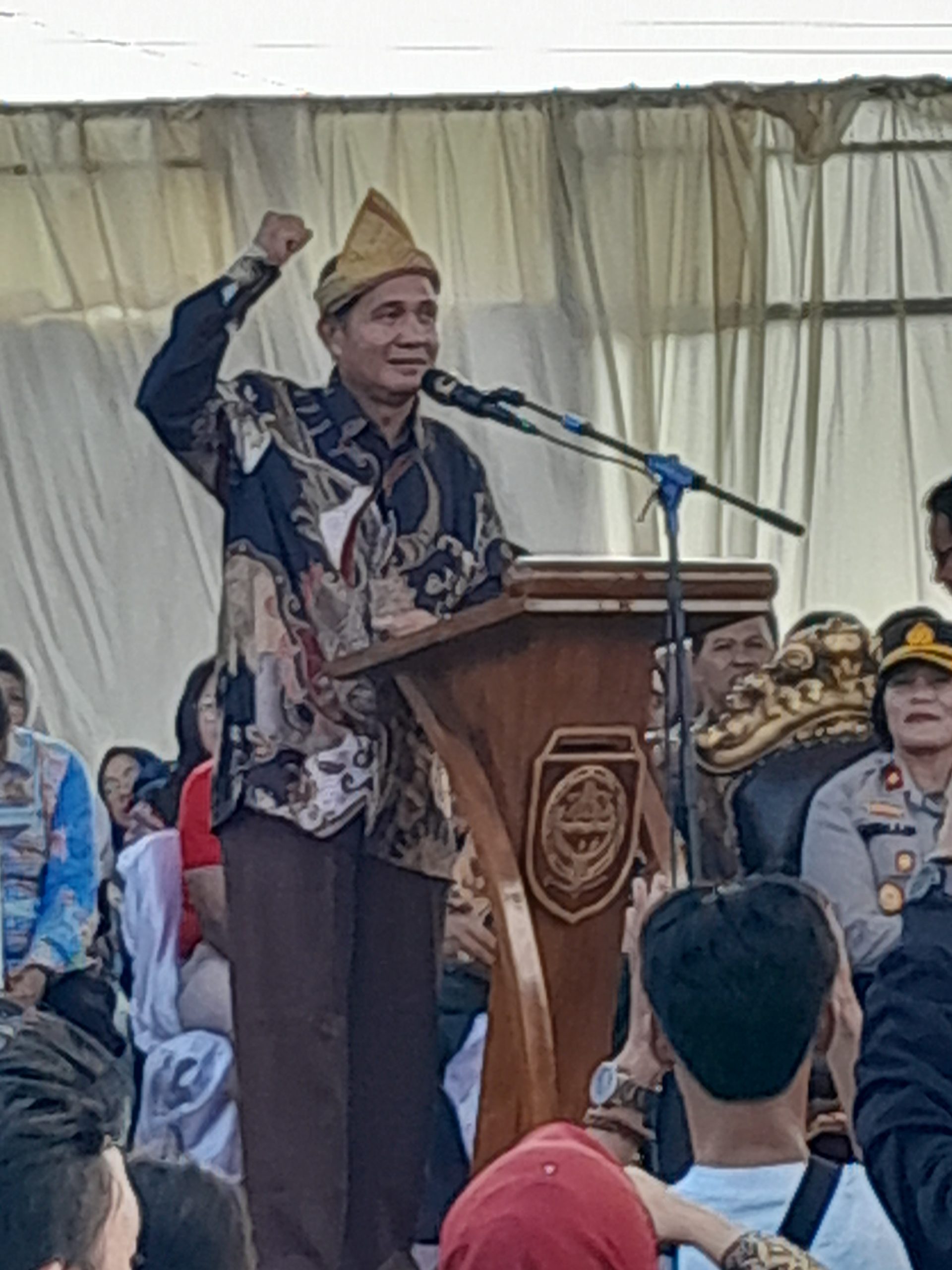 Kab.Oku Menjadi Tuan Rumah Festival Dan Karnaval seni Budaya Pelajar SMK Se – Sumsel resmi di buka
