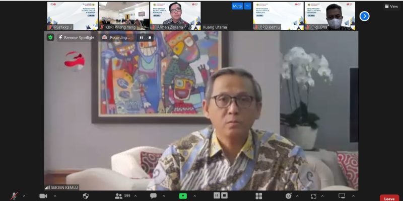 Pembukaan Bimbingan Teknis Penyusunan Rencana Kerja dan Anggaran Perwakilan RI