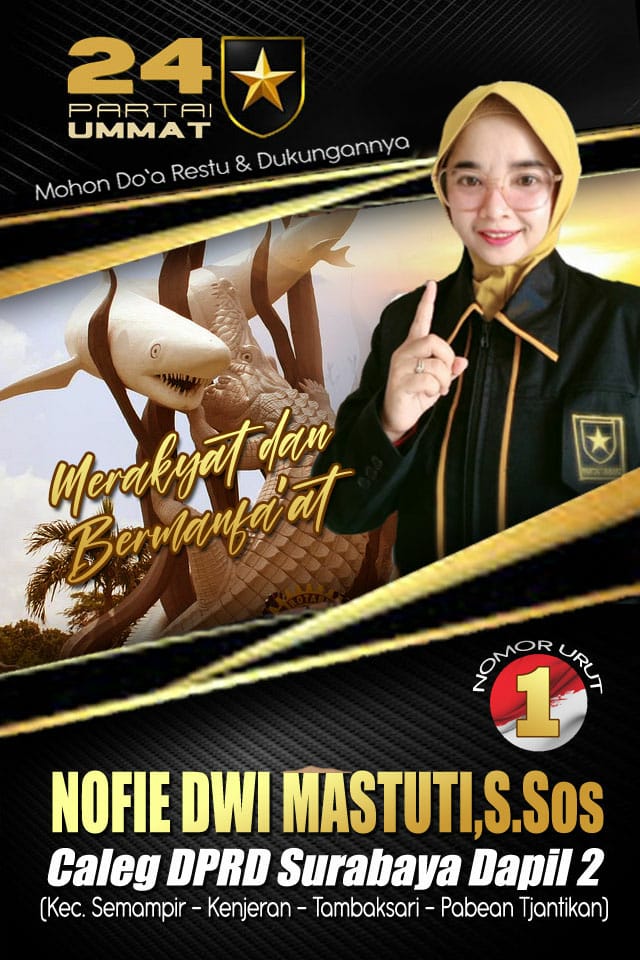 Nofie Dwi Mastuti, S.Sos Caleg DPRD Kota Surabaya Dapil 2