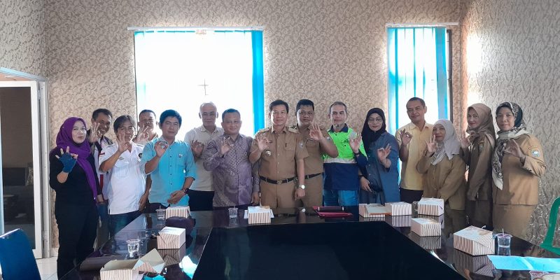 Pertemuan PT. AOC dan DINAS DLH Oku Berserta Ormas FAPO Terkait Dugaan Pencemaran Lingkungan Aliran Sungai