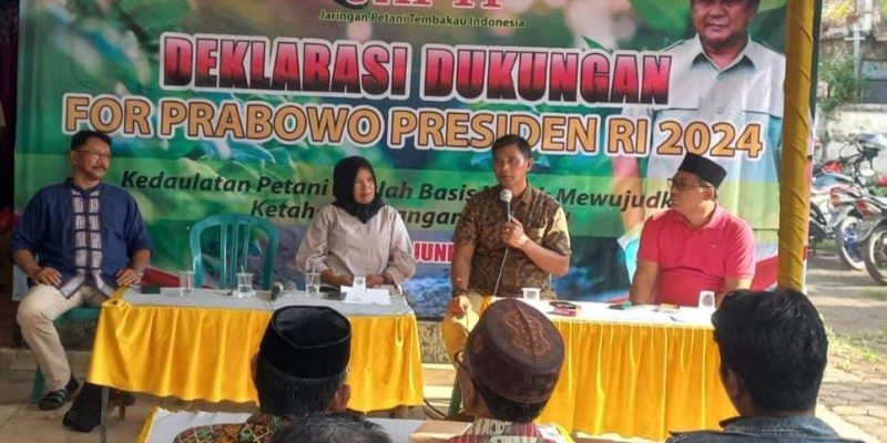 Tolak RUU Kesehatan, Jaringan Petani Tembakau Indonesia dan Deklarasi Probowo Subianto For Presiden